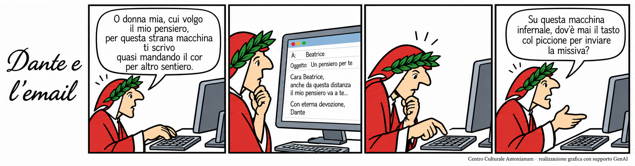 Dante e l'email
