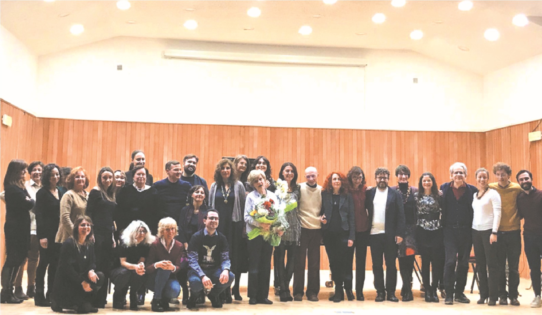 Festa alla Sala Puccini del Conservatorio di Milano per gli 80 anni di Edda Ponti