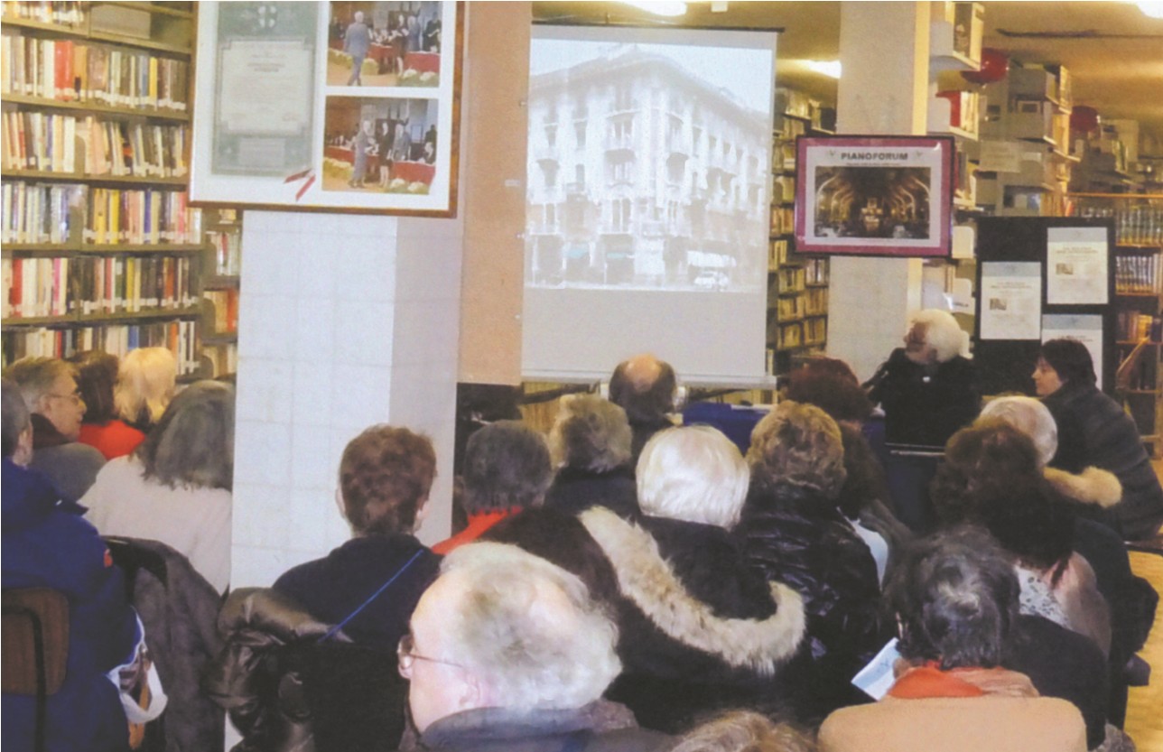 “La Milano del '900”, conferenza multimediale dell’architetto Mario Quadraroli, 2014.