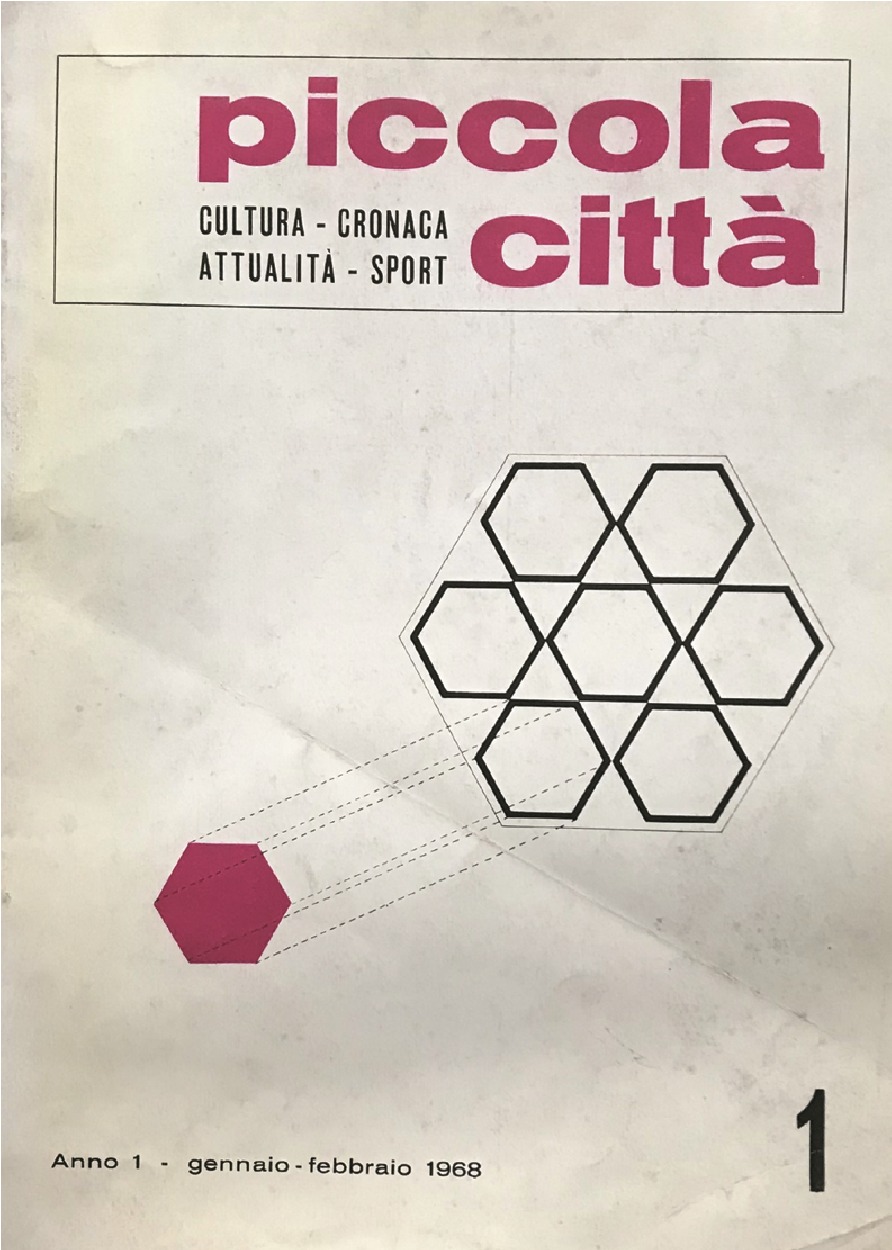 Copertina del primo numero de La Piccola Città, gennaio-febbraio 1968
