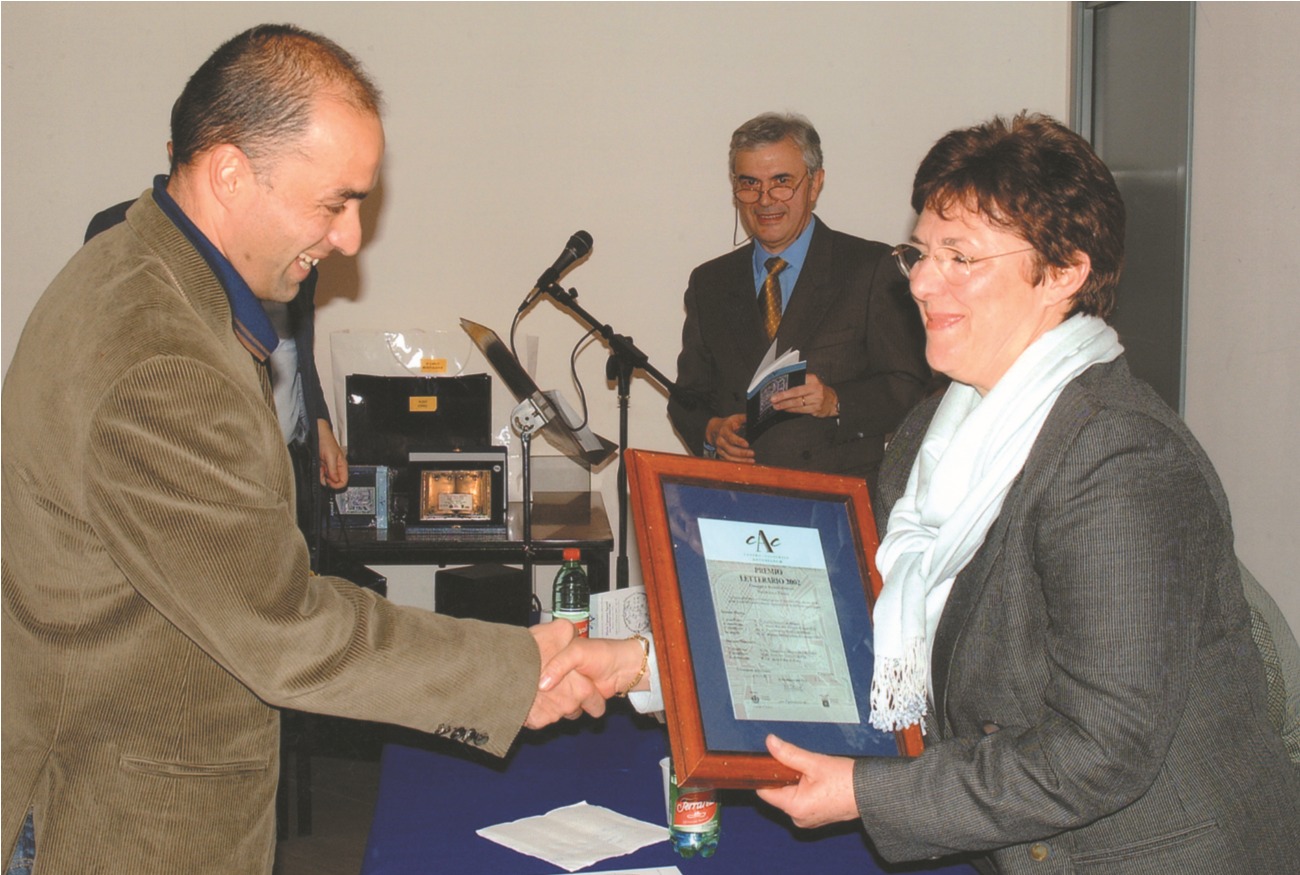 Premiazione nella Sala Polivalente nel 2003