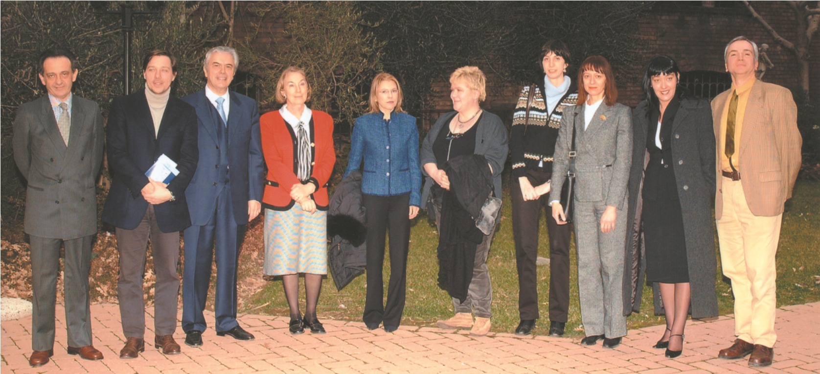 Gruppo dei premiati dell’edizione 2003