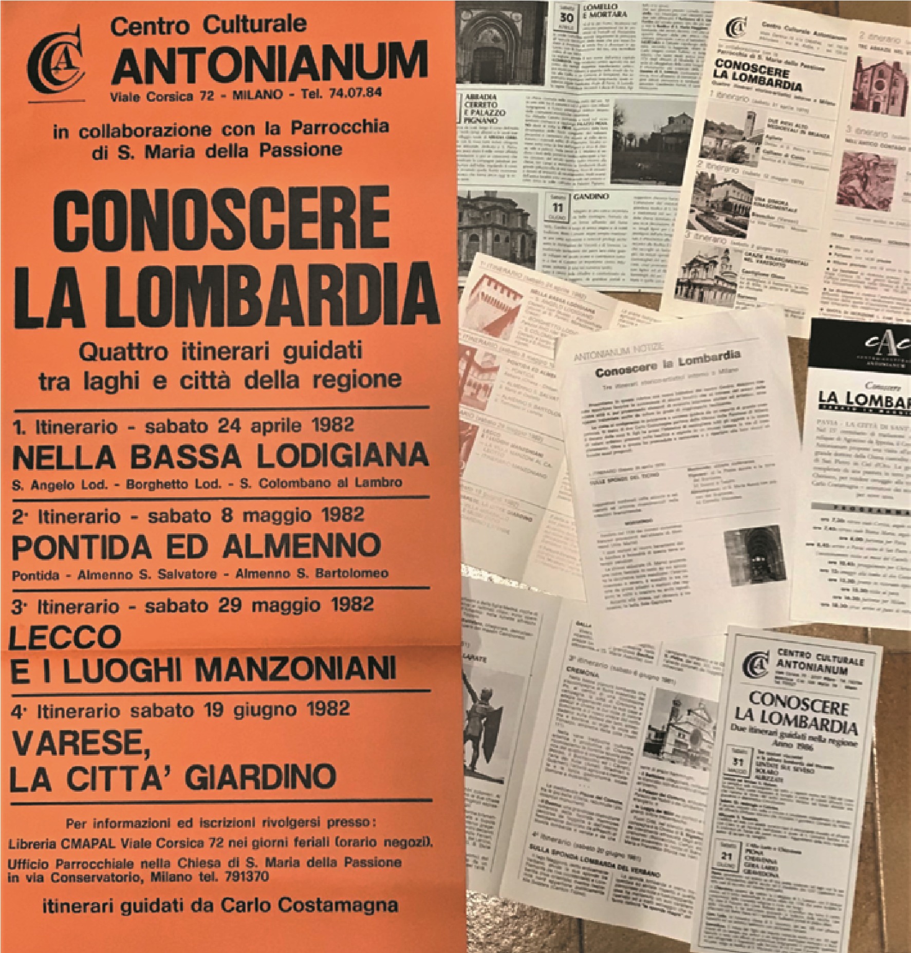 Materiale della rassegna Conoscere la Lombardia